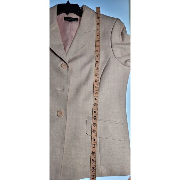 Pink Blazer Size 14 Eva Picone with Front Pockets - Picture 12 of 12